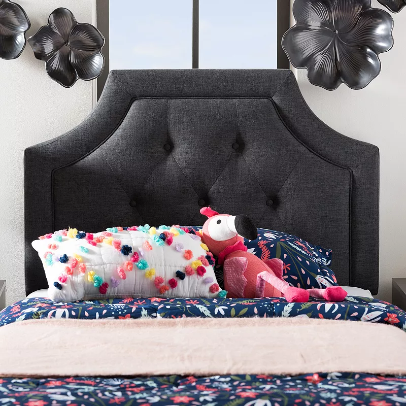 Baxton Studio Mars Upholstered Headboard