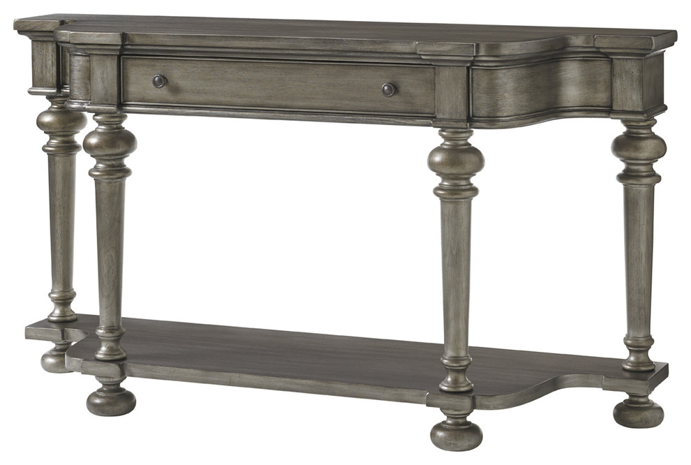 Emma Mason Signature Rich Bay Sands Point Sideboard in Pelican Gray   Traditional   Console Tables   by Emma Mason  Houzz