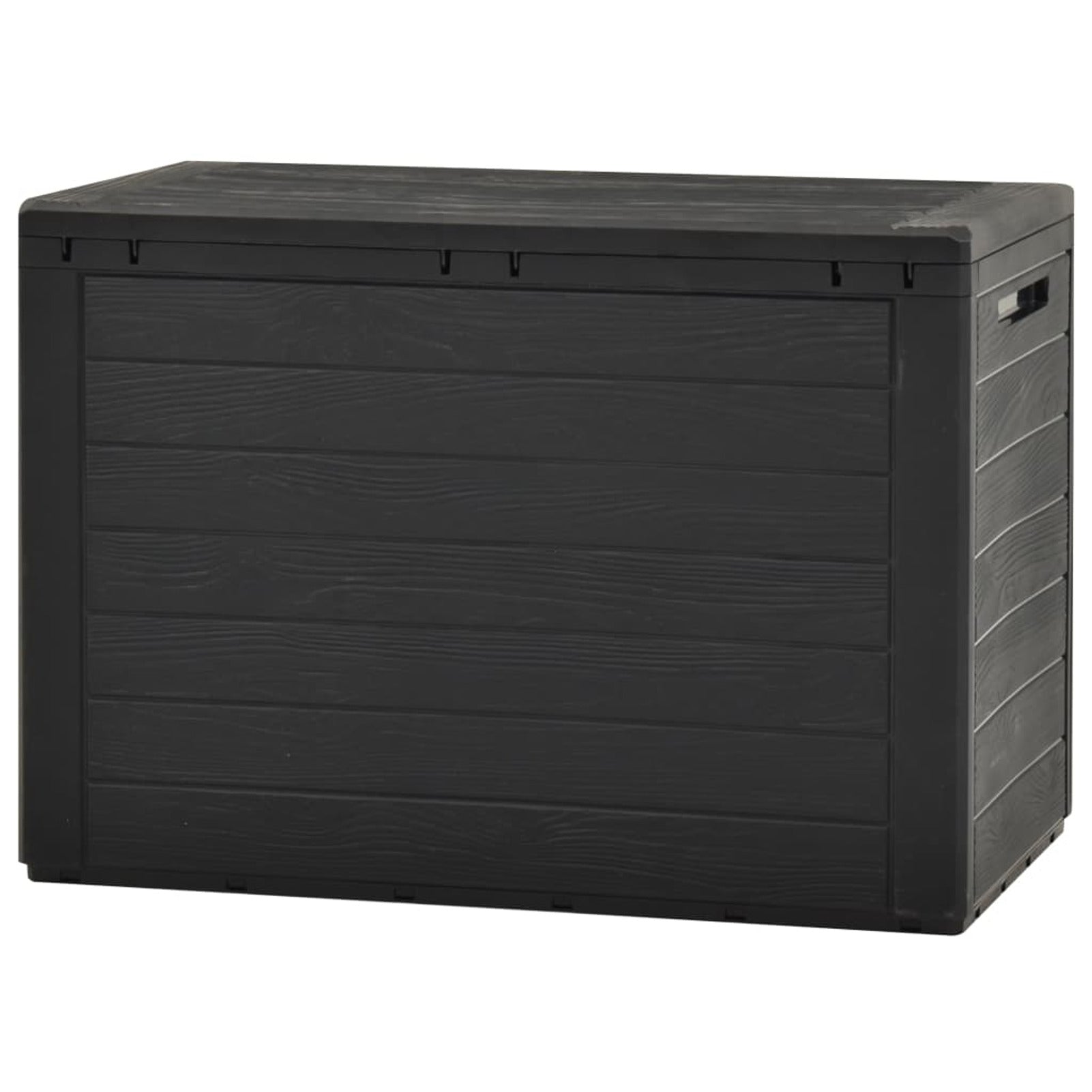 Lixada Garden Storage Box Anthracite 38.7"x17.3"x21.7"