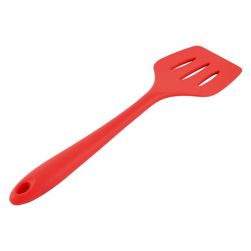 Silicone Slotted Design Non-stick Pancake Turner Spatula Cooking Tool