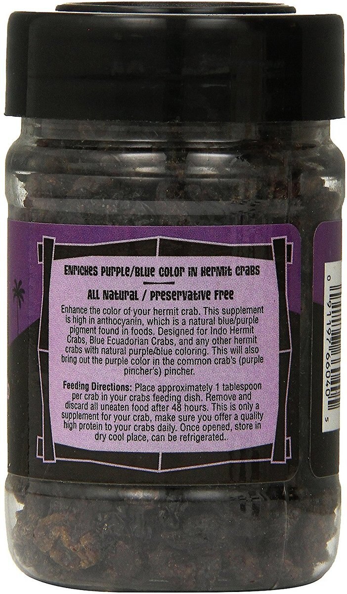 Fluker's Purple Color Enhancer Hermit Crab Food