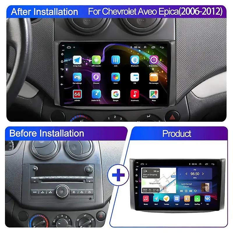 2 din Android Stereo Car Radio Multimedia For Chevrolet AVEO T250 Epica 2006-2012 Autoradio Carplay