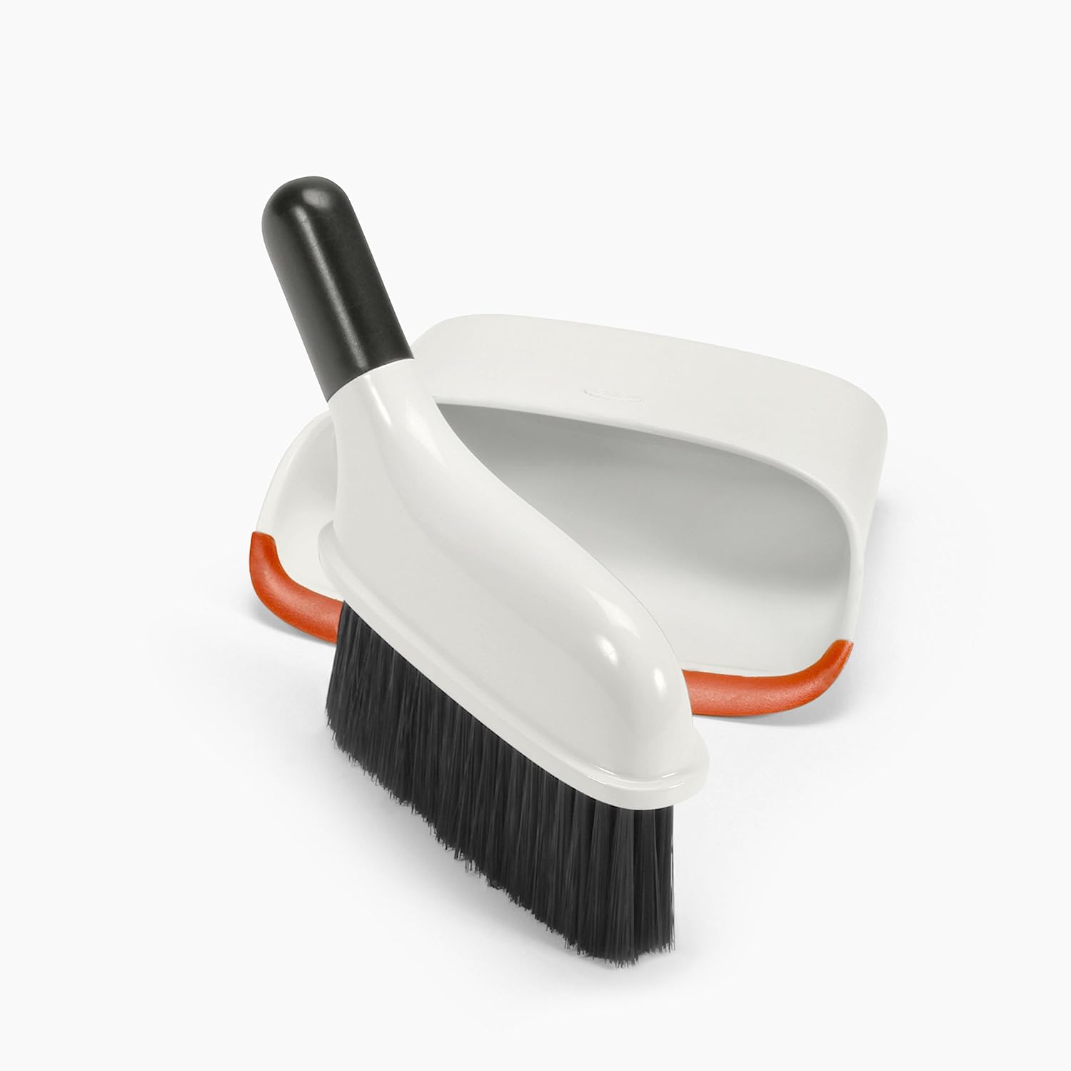 OXO Good Grips Dustpan and Brush Set, White