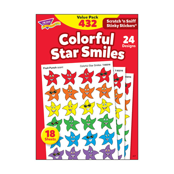 Trend Enterprises T 83904 Stinky Stickers Smiley S...