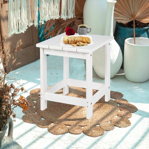 Side Table，Pool Composite Patio Table