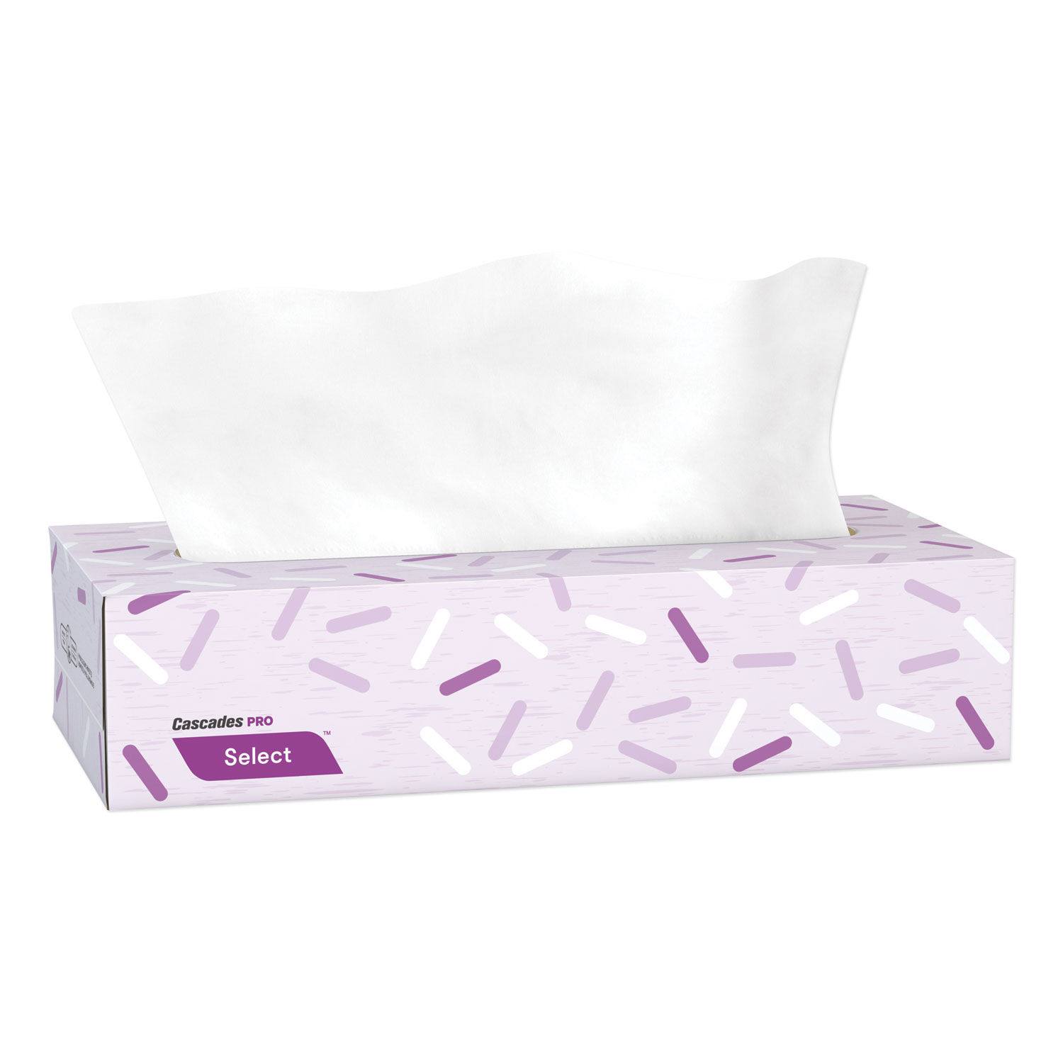 Select Flat Box Facial Tissue by Cascades PRO CSDF950