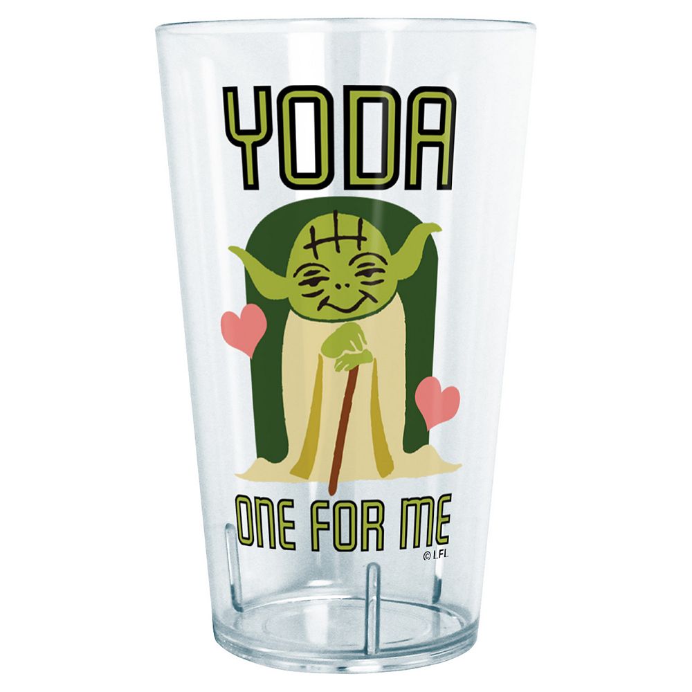 Star Wars Yoda One 24-oz. Tritan Glass