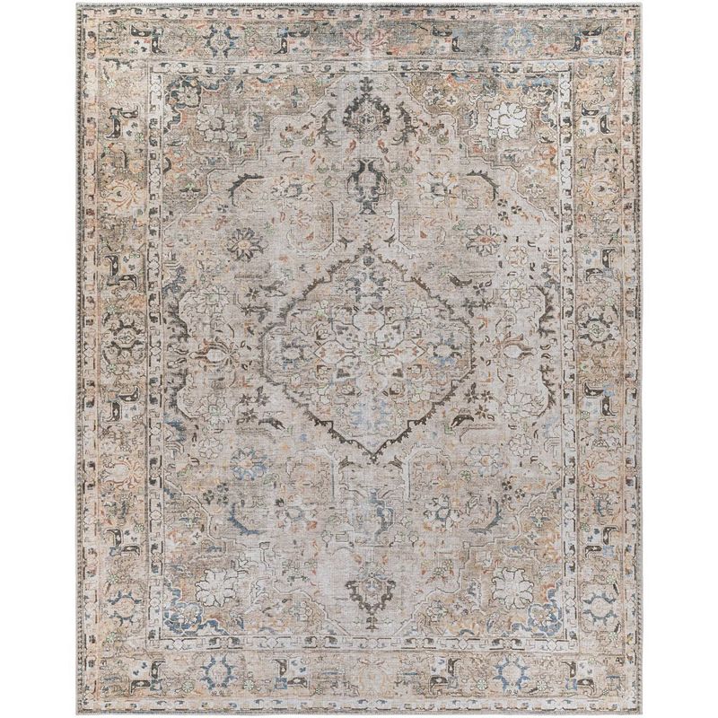 Goose Lake Traditional Washable Area Rug