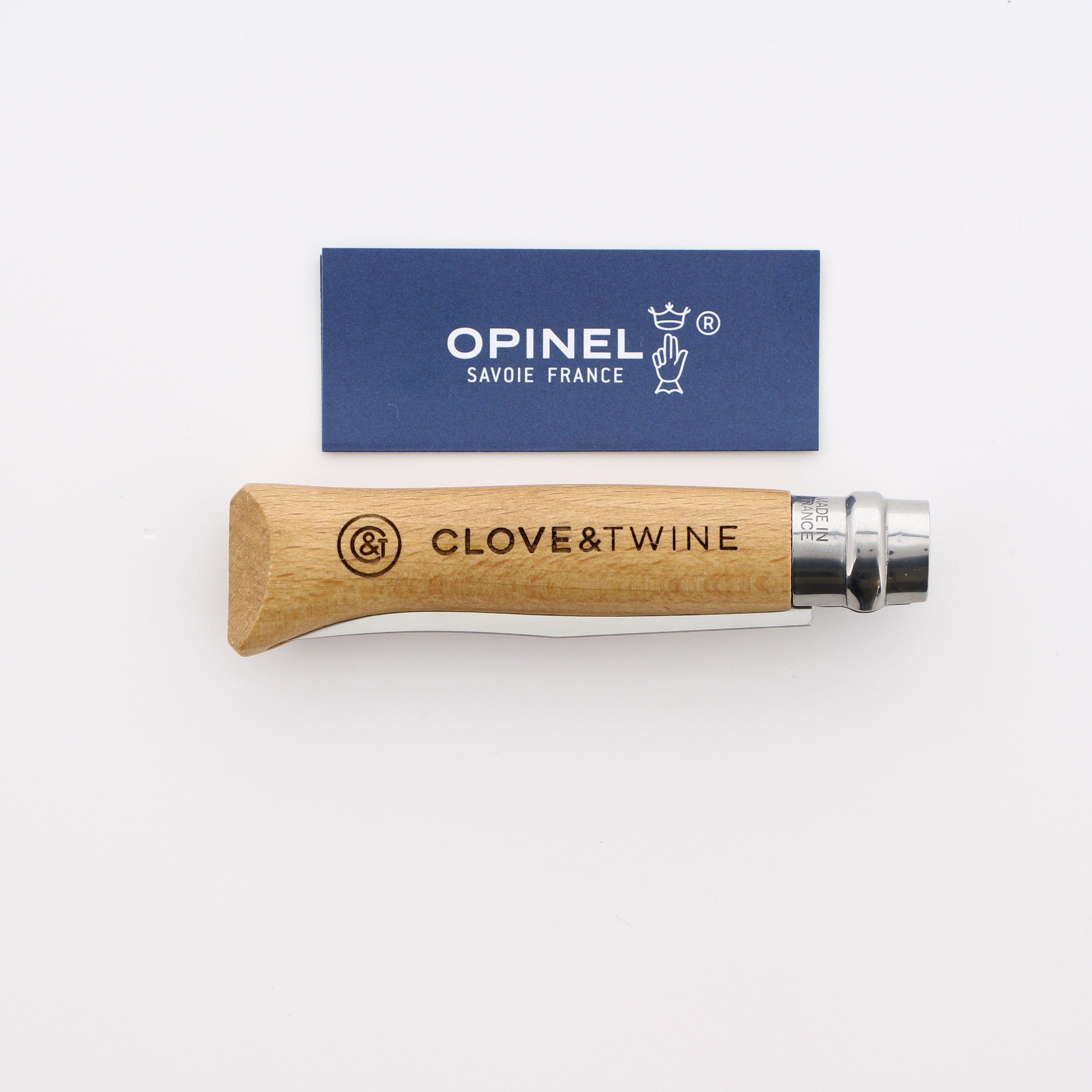 Opinel No. 08 Stainless Steel Folding Knife