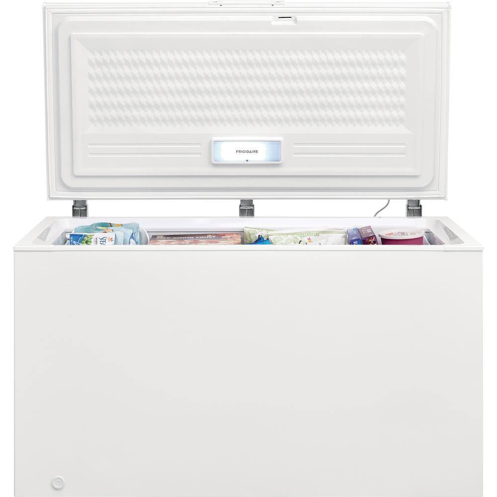 Frigidaire 14.8 cu. ft. Manual Defrost Chest Freezer with LED Light FFCL1542AW