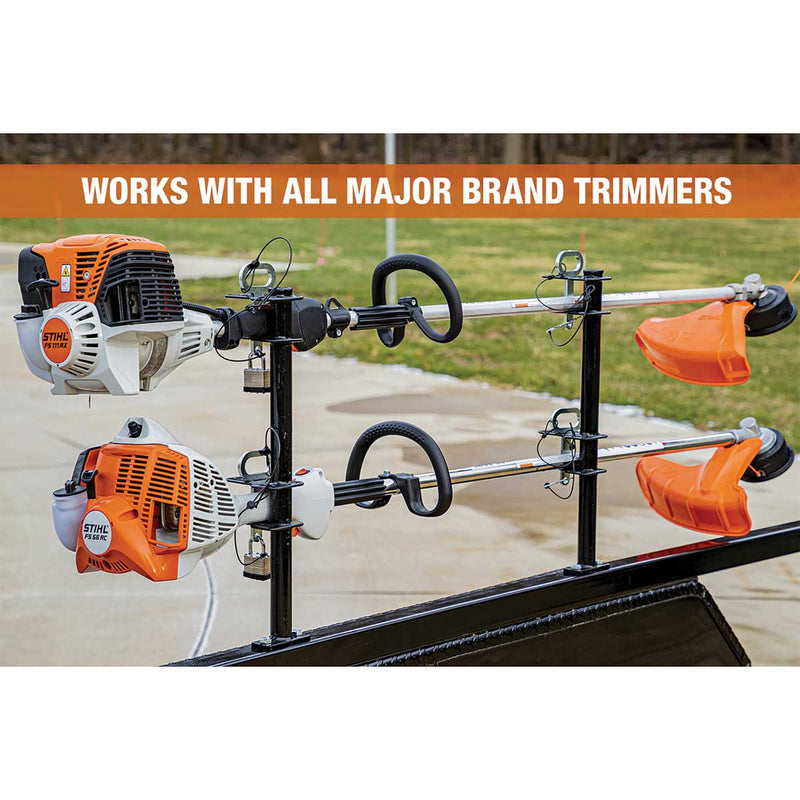 Buyers Products 2 Position Channel-Style Lockable Trimmer Rack for Ope