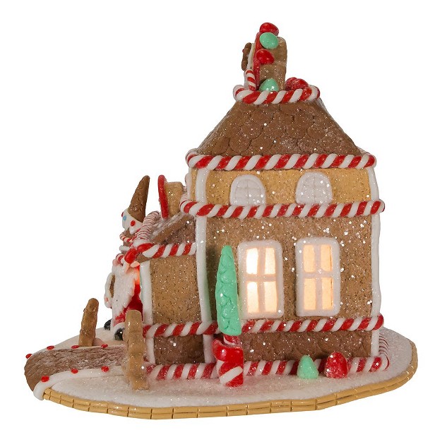 Kurt Adler 7 5 inch Lighted Gingerbread Shop