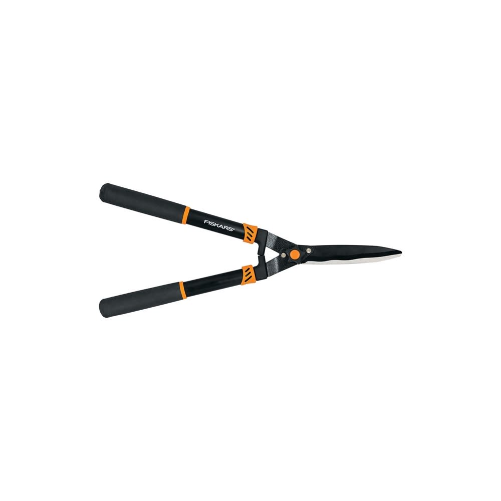 Fiskars 8 Steel Adjustable Blade Hedge Shear with Steel Handle