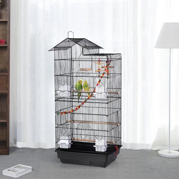 Yaheetech 39-in Metal Parrot Cage