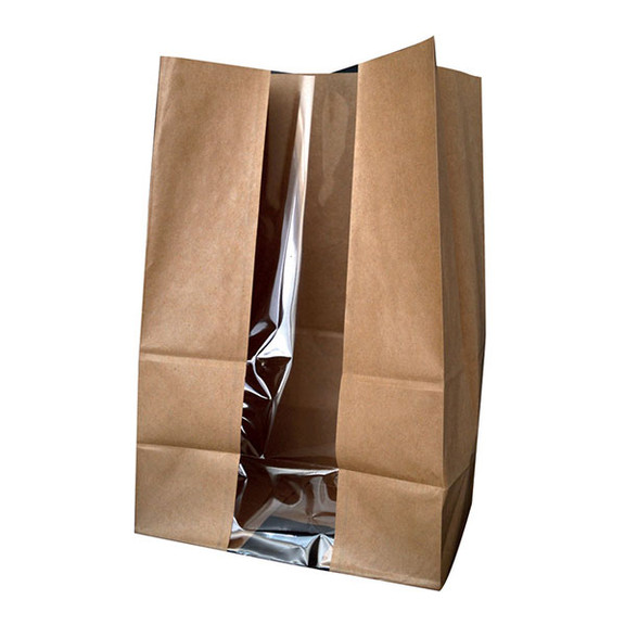 Packnwood Brown SOS Bag With Window