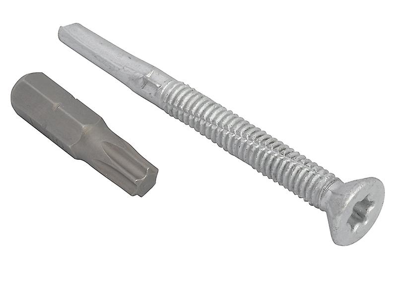 Forgefix TechFast Roofing Screw Timber - Steel Heavy Section 5.5x60mm x100