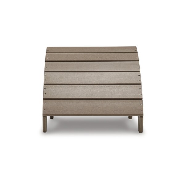 Signature Design by Ashley Sundown Treasure Outdoor Poly All Weather Ottoman