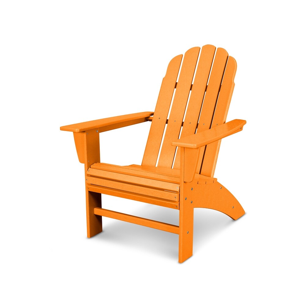 POLYWOOD Vineyard Outdoor Curveback Adirondack Chair