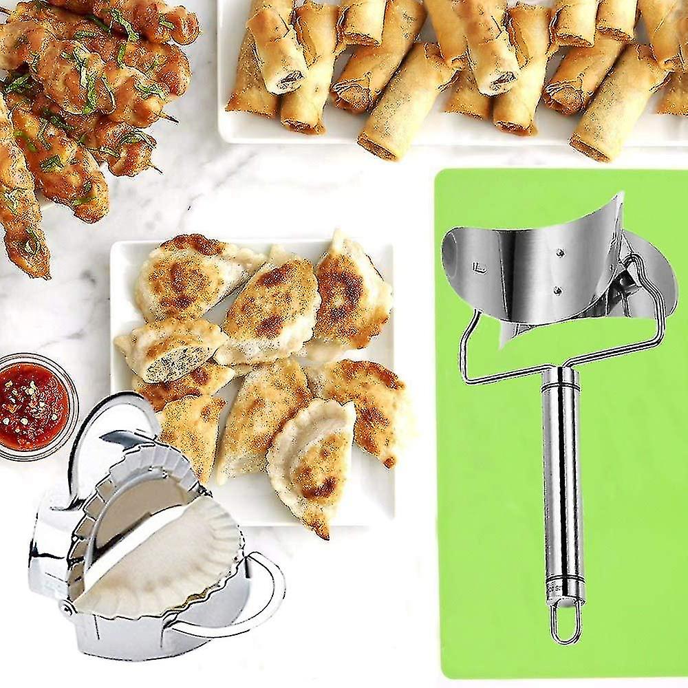 Stainless Steel Ravioli Dumpling Maker， 2pcs New Dumpling Machine