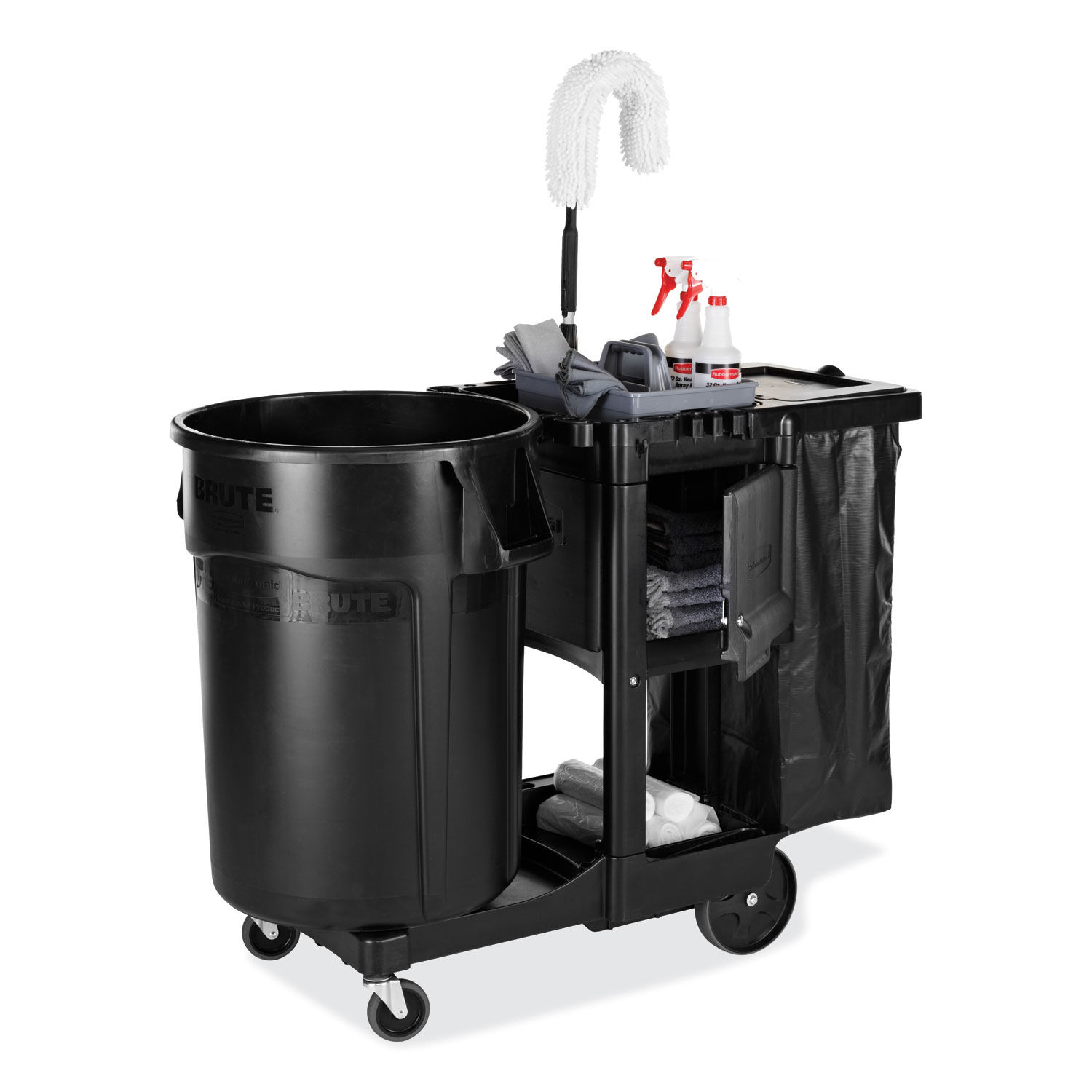 Executive Janitorial Cleaning Cart by Rubbermaidandreg; Commercial RCP1861430