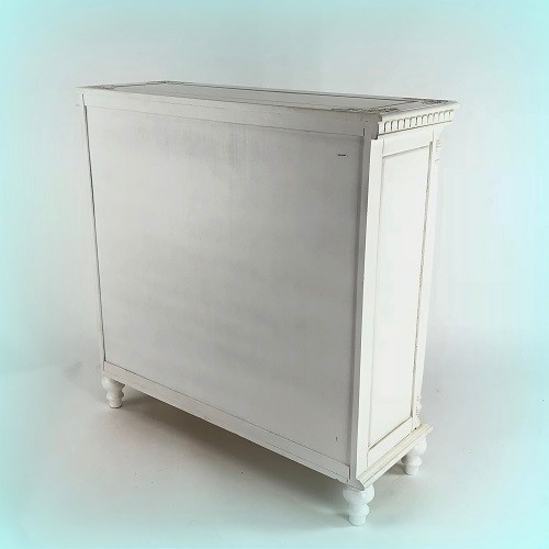 Carved Glass Door Cabinet   French Country   Accent Chests And Cabinets   by Wayborn Home Furnishing Inc  Houzz