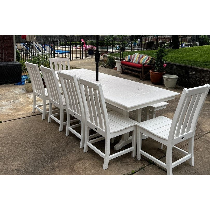 POLYWOOD 96 Outdoor Dining Tables - Farmhouse Style