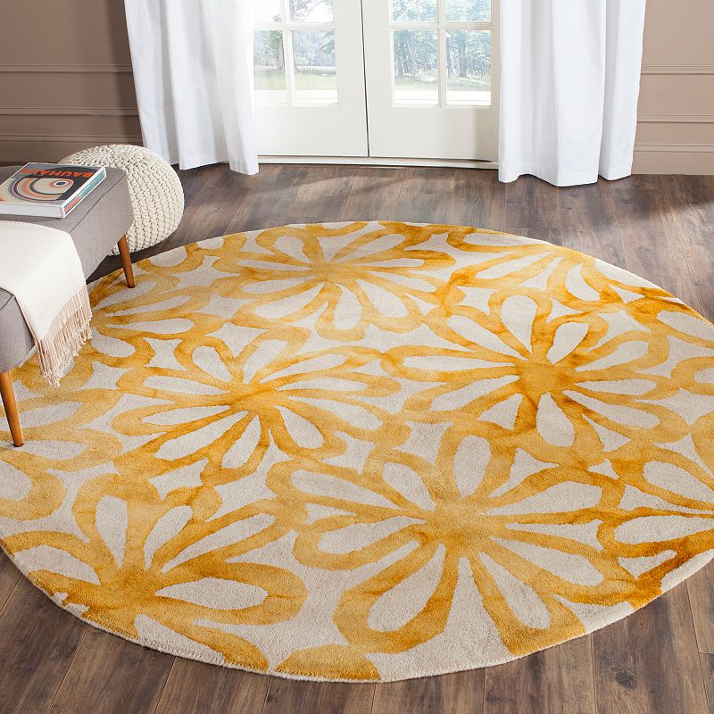 Safavieh Baez Floral Dip-Dyed Wool Rug