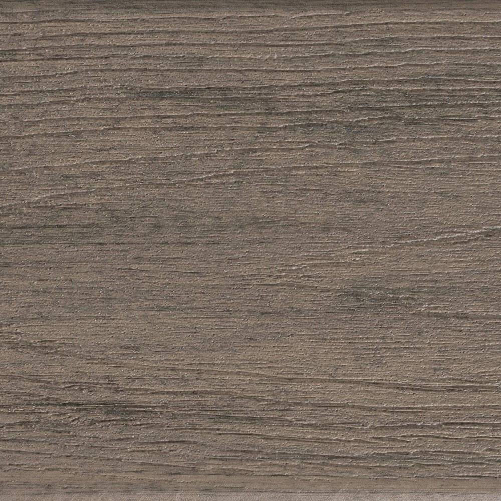 TimberTech Composite Reserve 54 in. x 6 in. x 1 ft. Grooved Driftwood Composite Sample (Actual: 0.94 in. x 5.36 in. x 1 ft.) SAMP-RC12DW