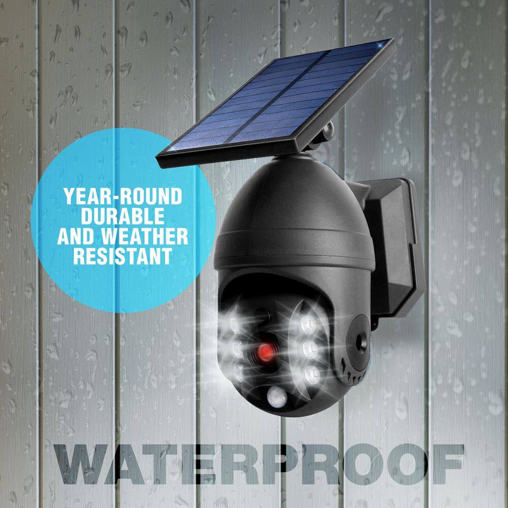 Bell + Howell Bionic Spotlight Extreme Solar Powered Integrated LED Outdoor Motion Sensor Security Flood Light 8713