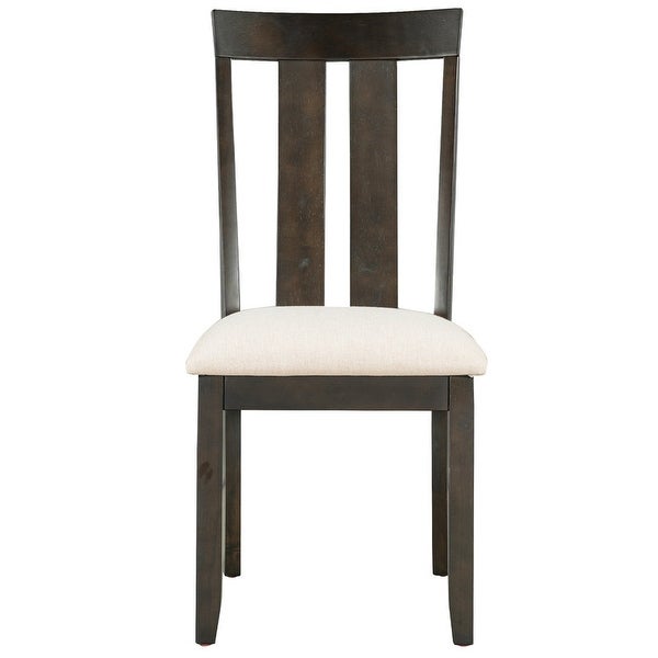Dining Chairs Soft Fabric Dining Room Chairs with Seat Cushions and Curved Back