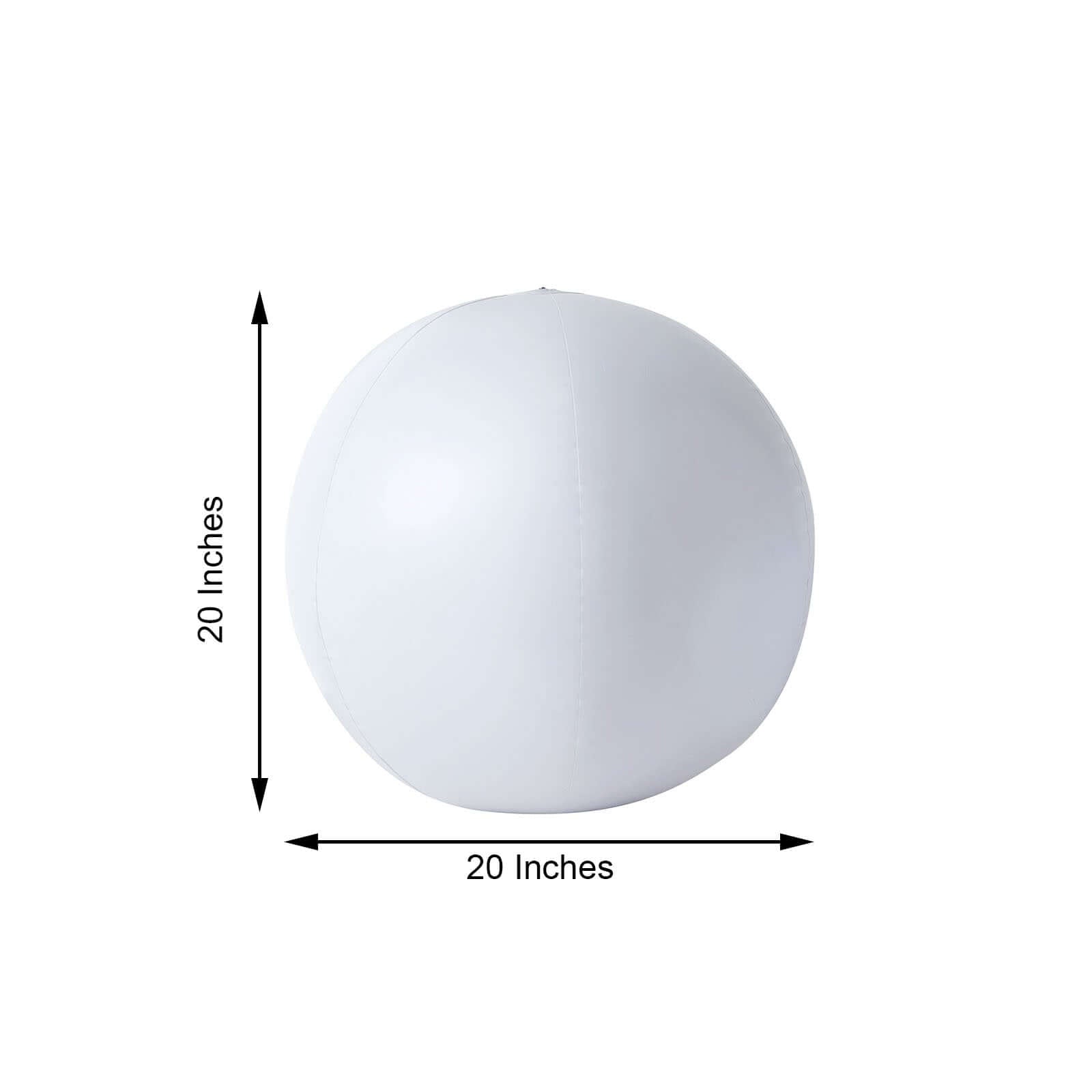 Inflatable Outdoor Garden Light Up Ball, Floating Pool Glow Ball With Remote - 13 RGB Colors and 3 Color Modes 20