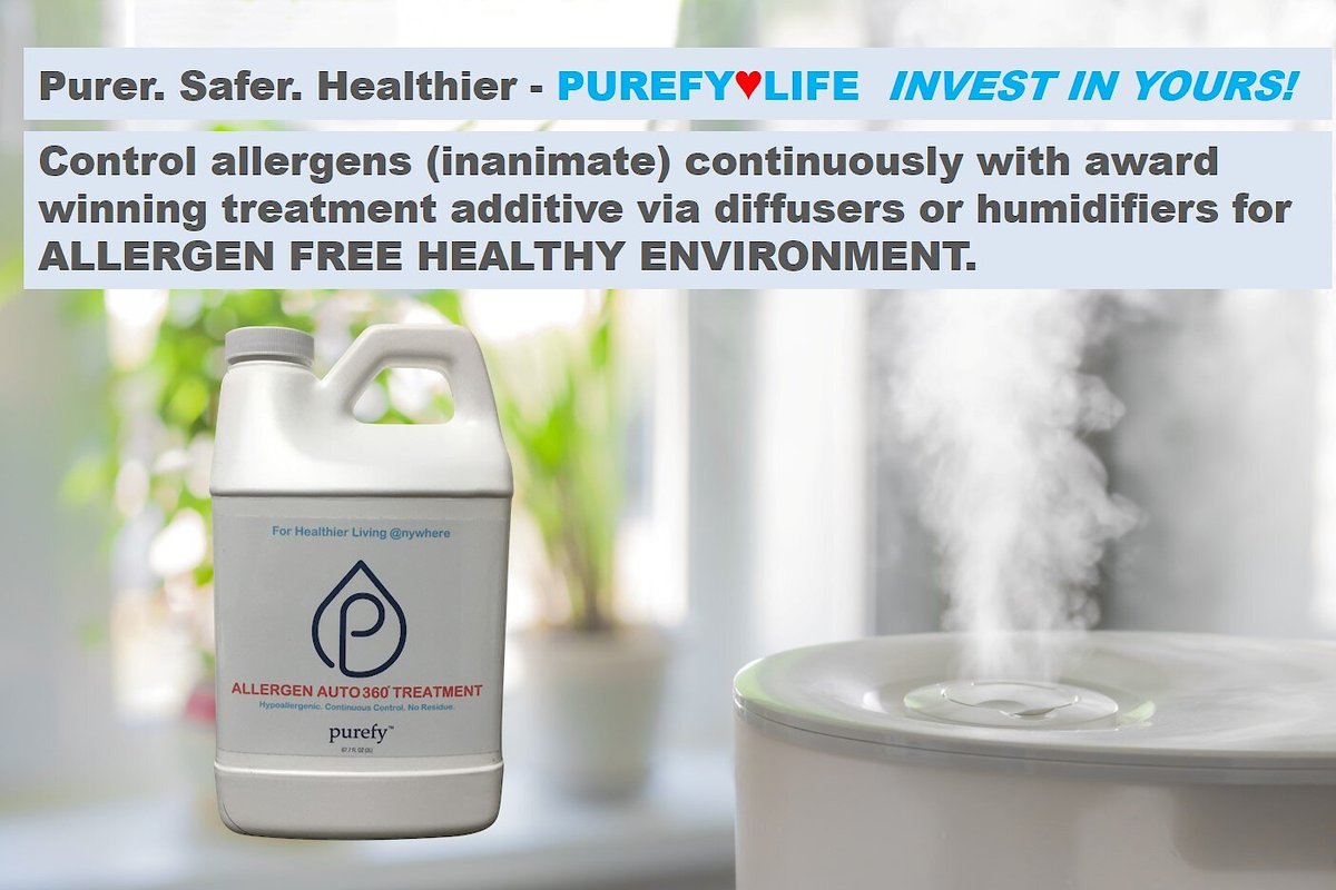 Purefy Allergen Auto 360 Machine and Treatment Solution