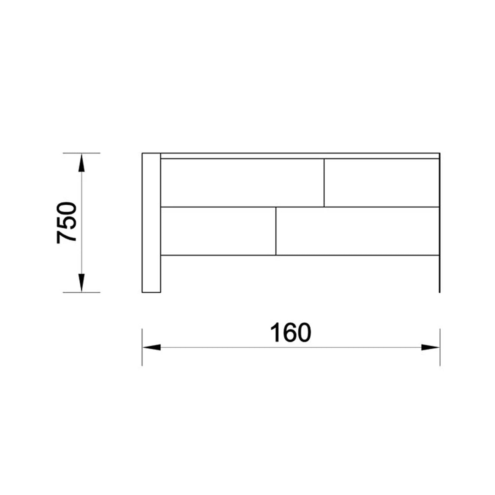 Milan Dresser/Sideboard/Console Milan095-Dresser