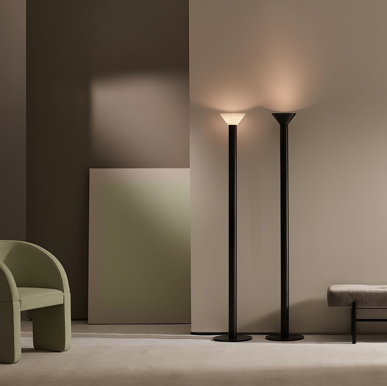 Elena Torchere Floor Lamp