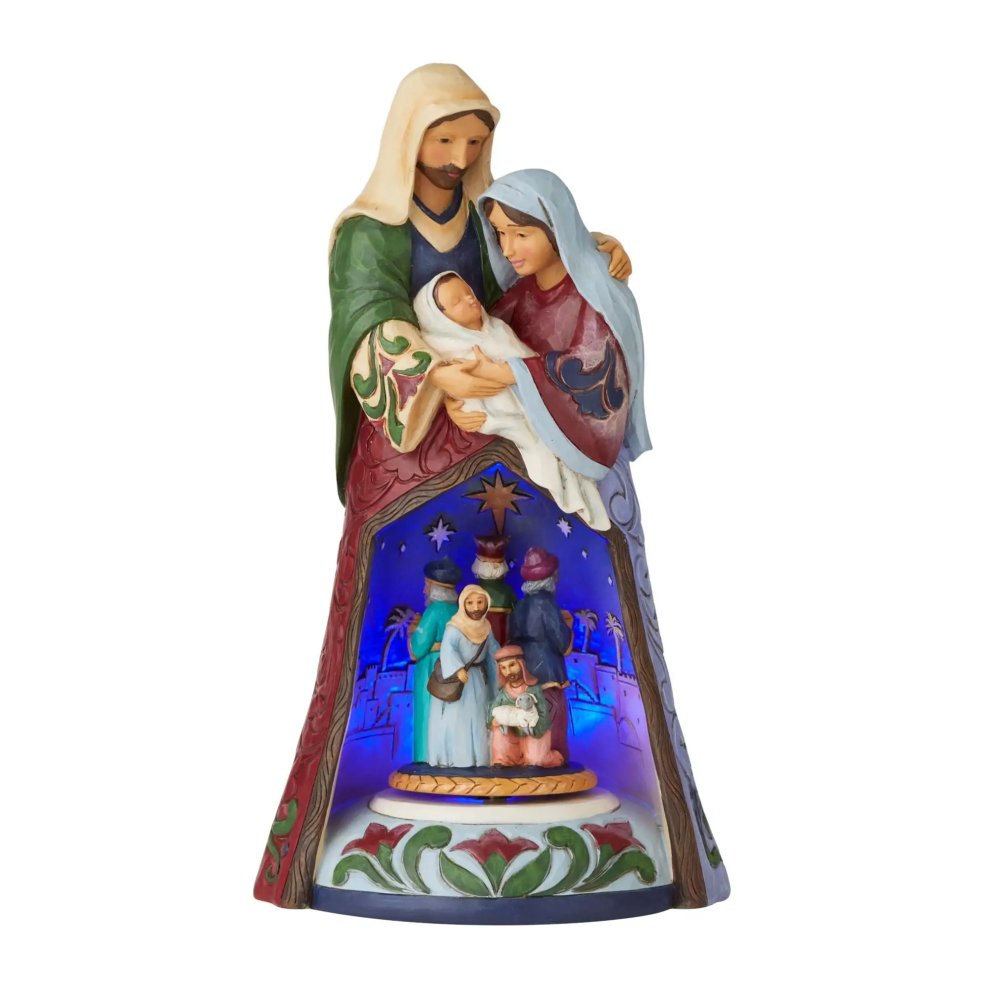 Holy Family Lighted Rotator