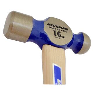 Vaughan 16 oz. Ball-Peen Hammer with 13.75 in. Hardwood Handle TC016