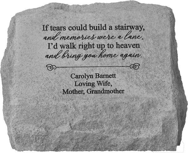 Kay Berry If Tears Could Build a Stairway Personalized Urn