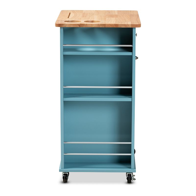 Baxton Studio Liona Kitchen Cart