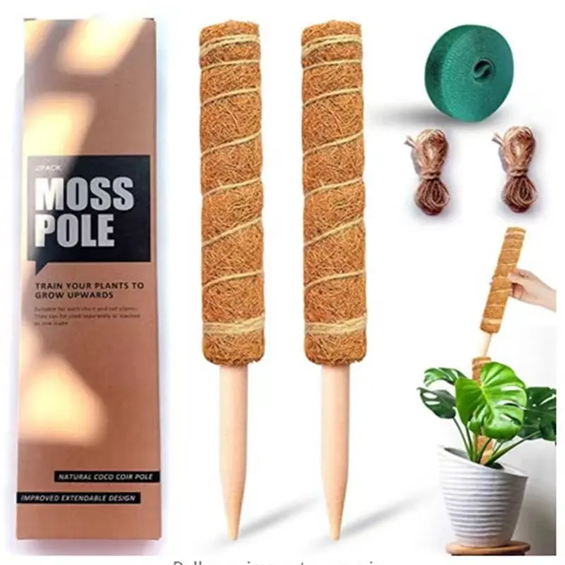 Wholesale Gardening Supplies Potted Plant Climbing Pole Coconut Pole Moss Pole