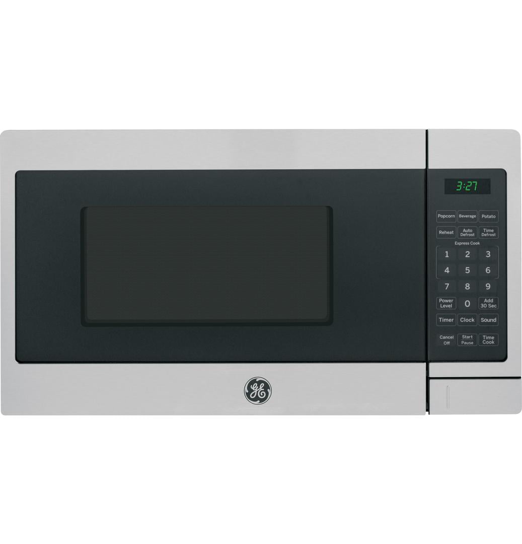 GENERAL ELECTRIC 0.7 Cu. Ft. Capacity Countertop Microwave Oven, Stainless Steel