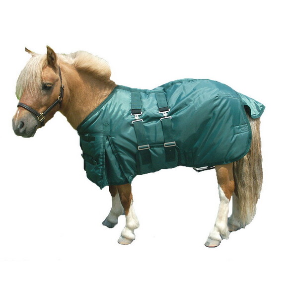 Mini Medium Weight Turnout Blanket Hunter Green