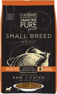 CANIDAE PURE Petite Adult Small Breed Grain-Free with Chicken Dry Dog Food