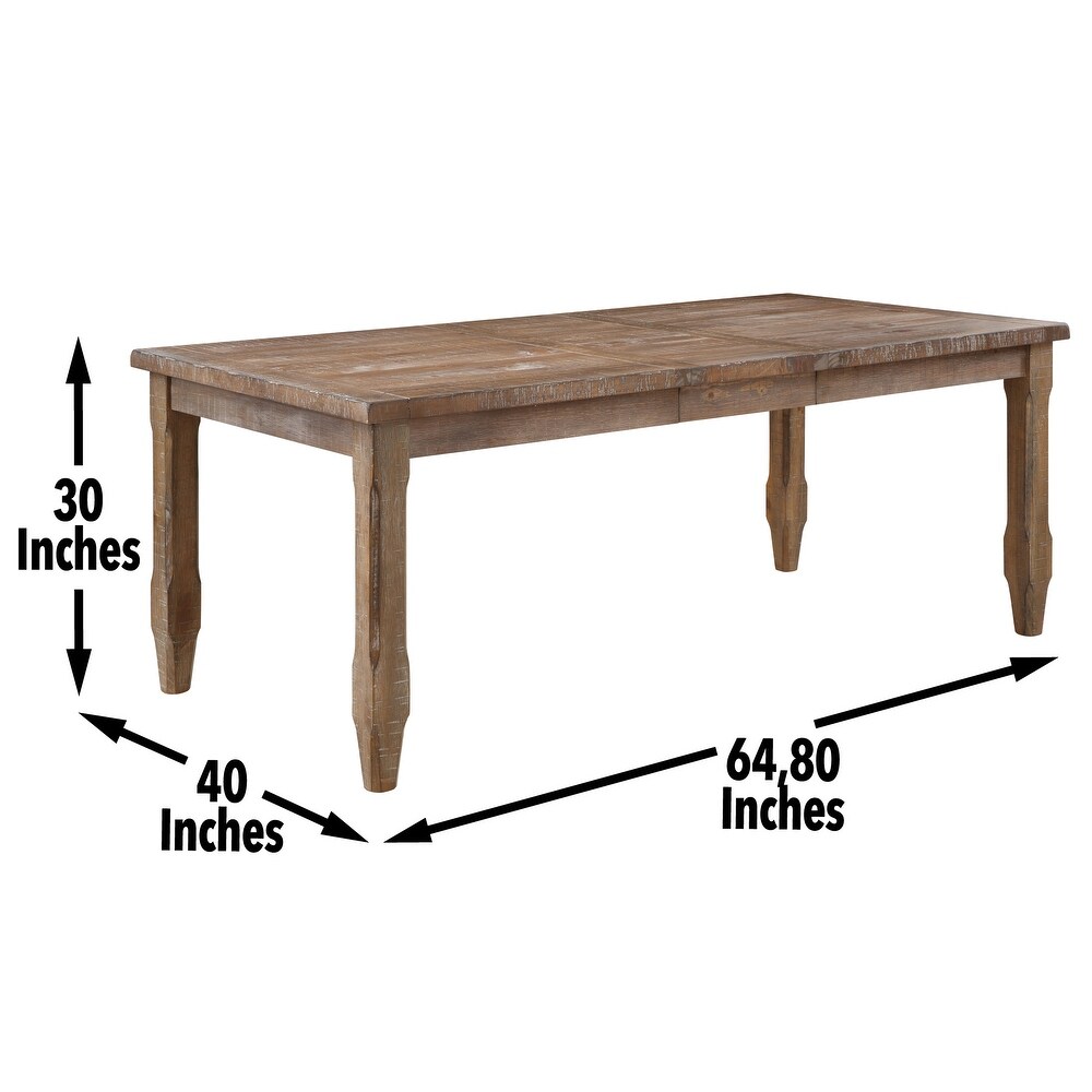 The Gray Barn Ruston Extendable Dining Table