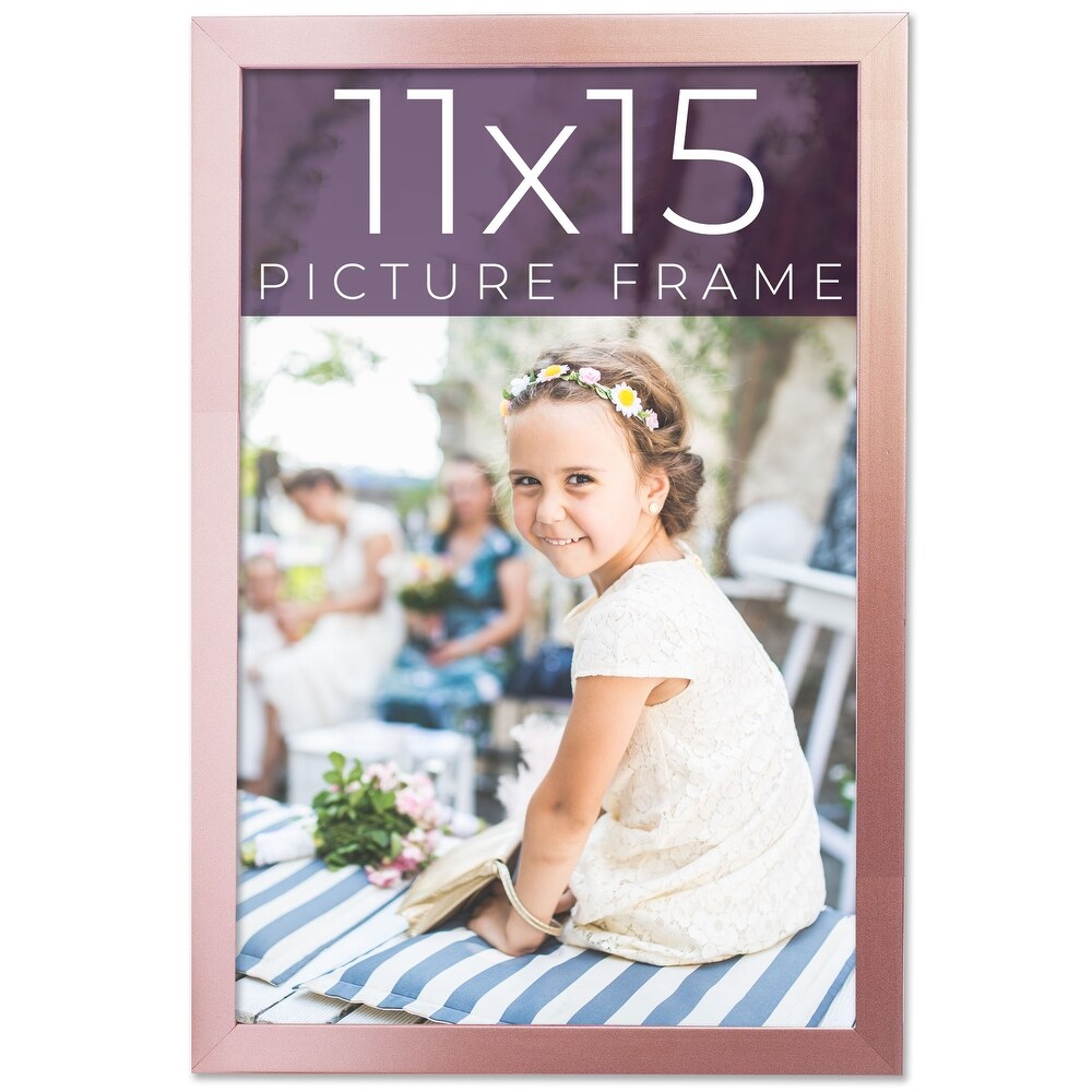 11x15 Picture Frame   Contemporary Picture Frame Complete With UV