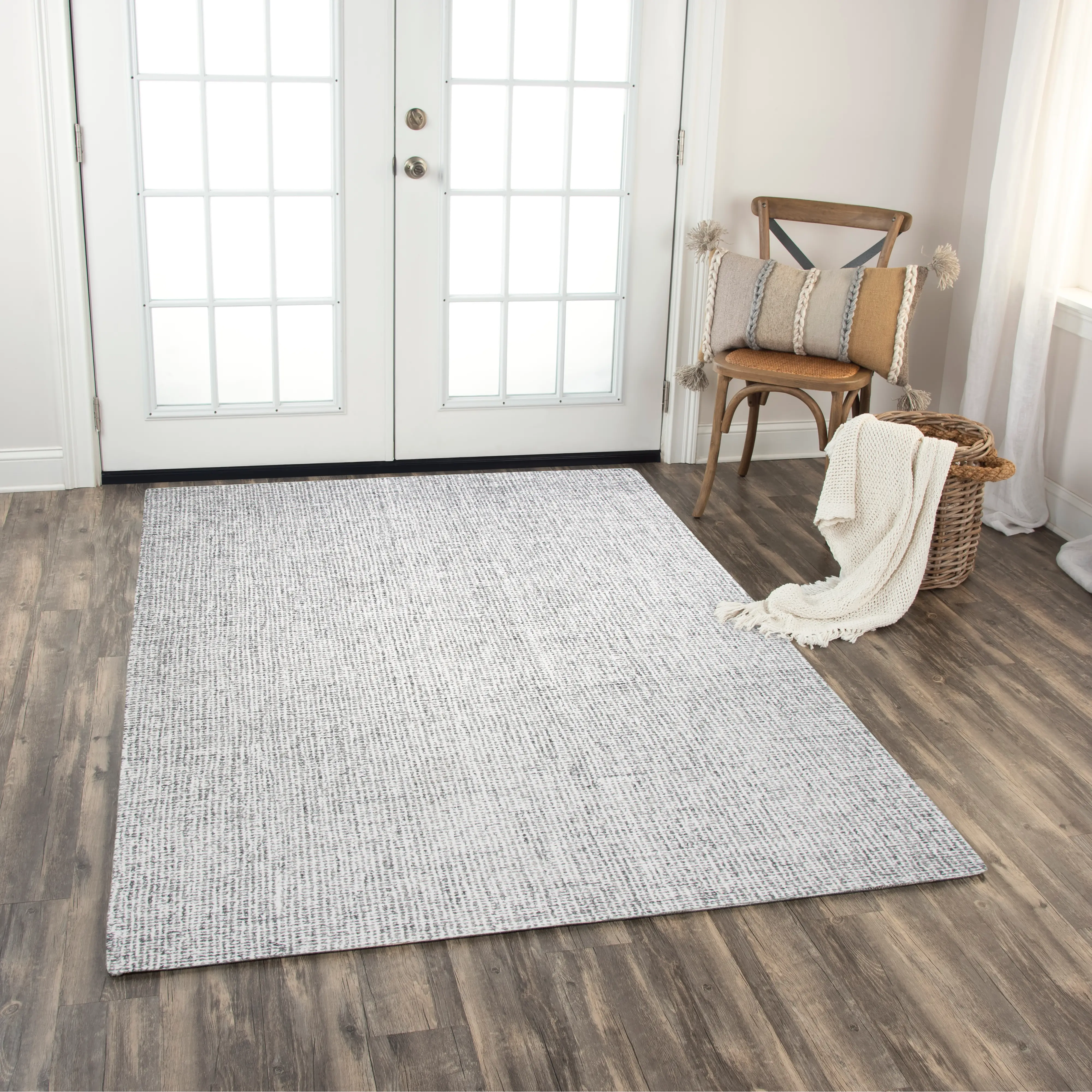 Brindleton 5 x 8 Transitional Gray Area Rug