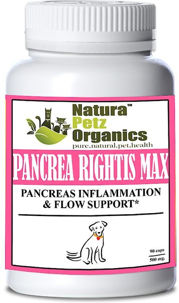 Natura Petz Organics Pancrea Rightis Homeopathic Medicine for Pancreatitis for Dogs， 90 count