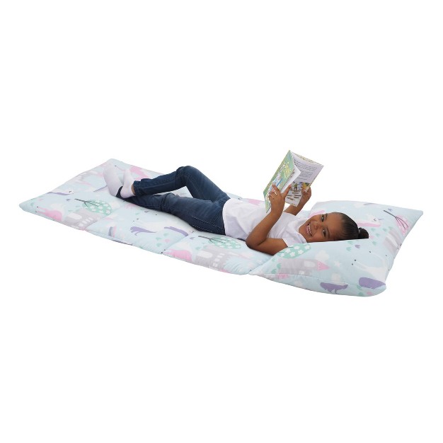 Everything Kids x27 Unicorn Deluxe Easy Fold Nap Mat