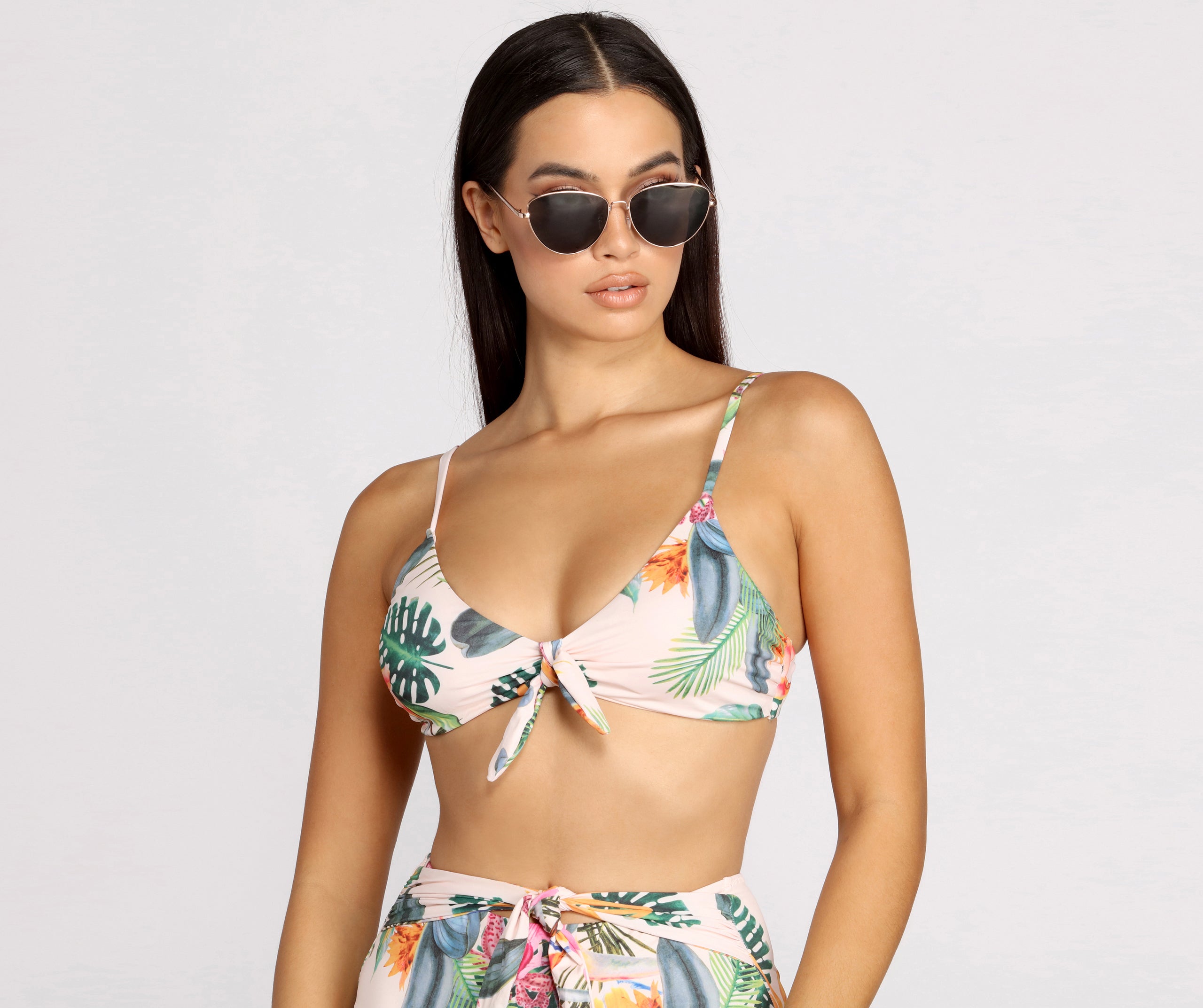 Take Me To Margaritaville Tropical Swim Top