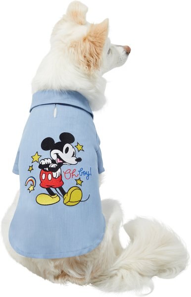 Disney Mickey Mouse Chambray Dog and Cat Shirt