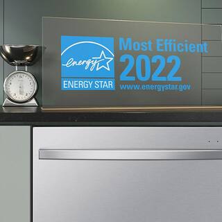  24 in. Fingerprint Resistant Stainless Steel Top Control Smart Tall Tub Dishwasher with AutoRelease 3rd Rack 42dBA DW80B7071US